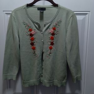 Cute size small button down sweater
